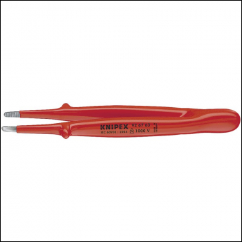 Draper 92 67 63 Knipex 92 67 63 Fully Insulated Precision Tweezers - Code: 88810 - Pack Qty 1