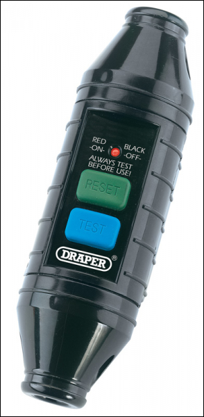 DRAPER 230V In-Line RCD, 16A - Pack Qty 1 - Code: 89301