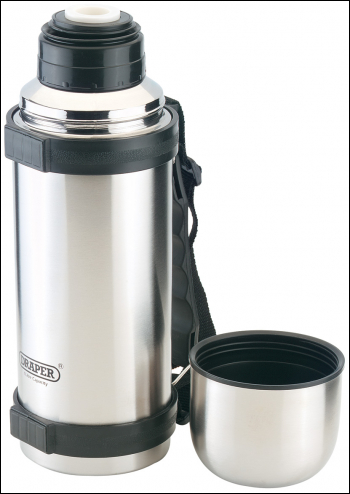 DRAPER Vacuum Flask (1L) - Pack Qty 1 - Code: 89312