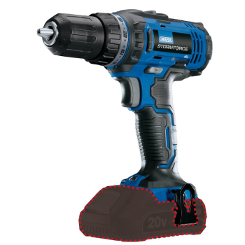 Draper CD20SF Draper Storm Force® 20V Drill Driver (Sold Bare) - Code: 89524 - Pack Qty 1