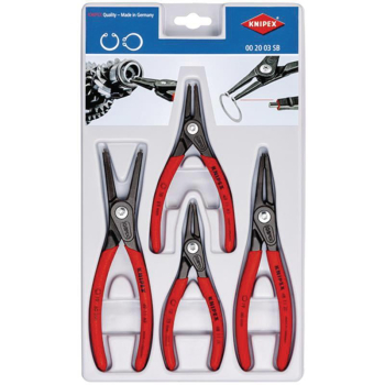 Draper 00 20 03 SB KNIPEX 00 20 03 SB Precision Circlip Pliers Set - Code: 89703 - Pack Qty 1