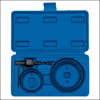Draper DLHSK Downlight Holesaw Kit (9 Piece) - Code: 89716 - Pack Qty 1