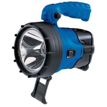 Draper RLED5 LED Rechargeable Spotlight, 5W, 360 Lumens - Code: 90081 - Pack Qty 1