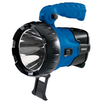 Draper RLED10/B LED Rechargeable Spotlight, 10W, 850 Lumens - Code: 90091 - Pack Qty 1