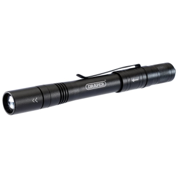 Draper RPL1 LED Rechargeable Aluminium Penlight, 1W, 80 Lumens - Code: 90099 - Pack Qty 1