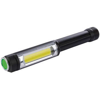 Draper WLCOB/360/B COB LED Aluminium Work Light, 5W, 400 Lumens, 3 x AA Batteries Supplied - Code: 90100 - Pack Qty 1
