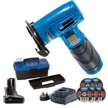 Draper PTKSF10.8GCOK1 Draper Storm Force® 10.8V Angle Grinder/Cut-Off Tool Kit - Tool Kit 1 - Code: 90271 - Pack Qty 1