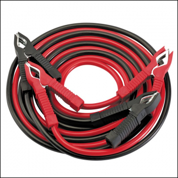 Draper BCS10 Motorcycle Booster Cables, 2m x 5mm² - Code: 91892 - Pack Qty 1