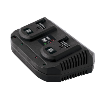Draper D20TBCF D20 20V Li-ion Fast Twin Battery Charger, 2 x 3.5A - Code: 92239 - Pack Qty 1