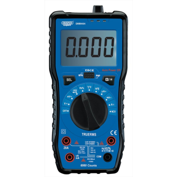 Draper DMM404 Draper Expert Auto & Manual Ranging Digital Multimeter - Code: 92433 - Pack Qty 1