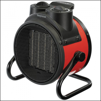 Draper ESH2000PTC 230V PTC Electric Space Heater, 2kW - Code: 92967 - Pack Qty 1