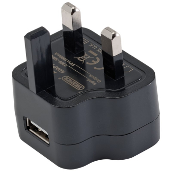 Draper AUSB(UK) 230V USB Charger, 1 Amp - Code: 93038 - Pack Qty 1