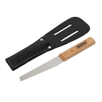 Draper DTKSLK/LBH Shoe or Leather Knife with Belt Holster, 115mm - Code: 93067 - Pack Qty 1