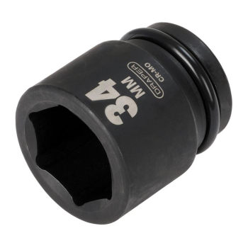 Draper 419-MM Draper HI-TORQ® 6 Point Impact Socket, 3/4 inch  Sq. Dr., 34mm - Code: 93267 - Pack Qty 1