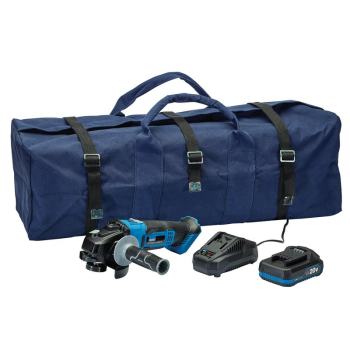 Draper *DGRINDERKIT Draper Storm Force® 20V Cordless Angle Grinder Kit, 115mm - Code: 93668 - Pack Qty 1