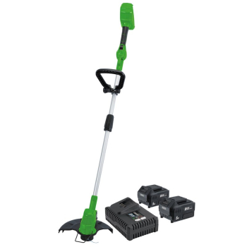 Draper D20/PTK CG D20 40V Grass Trimmer Kit, 2 x 5.0Ah Battery, 1 x Fast Charger - Code: 94580 - Pack Qty 1