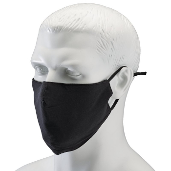 Draper FCMB Fabric Reusable Face Masks, Black (Pack of 2) - Discontinued - Code: 94701 - Pack Qty 1