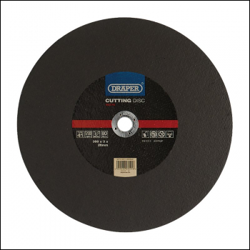 Draper CGF11 Metal Cutting Disc, 300 x 3 x 20mm - Code: 94776 - Pack Qty 1
