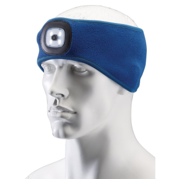 Draper HBT-B Headband with USB Rechargeable LED Torch, 1W, Blue, One Size - Code: 95171 - Pack Qty 1