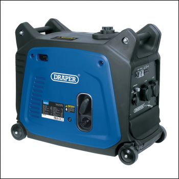Draper DGI2600DI Petrol Inverter Generator, 2300W - Code: 95197 - Pack Qty 1