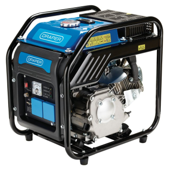 Draper PG3000DI Petrol Open Frame Inverter Generator, 2800W - Code: 95204 - Pack Qty 1