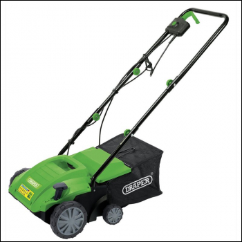 Draper GLAS1500D 230V 2-in-1 Lawn Aerator and Scarifier, 320mm, 1500W - Code: 97921 - Pack Qty 1