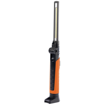 Draper RIL/SL700/O COB/SMD LED Slimline Inspection Lamp, 7W, 70 - 700 Lumens, Orange,  1 x USB Cable Supplied - Code: 98348 - Pack Qty 1