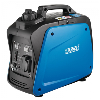 Draper DGI800 0.7kW Petrol Inverter Generator - Code: 98685 - Pack Qty 1