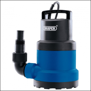 Draper SWP121 Submersible Clean Water Pump, 108L/min, 250W - Code: 98911 - Pack Qty 1