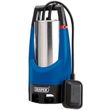 Draper SWP280 230V Submersible Dirty Water Pump with Float Switch, 280L/min, 850W - Code: 98914 - Pack Qty 1