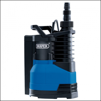 Draper SWP150IFS 230V Submersible Water Pump with Integral Float Switch, 150L/min, 400W - Code: 98917 - Pack Qty 1