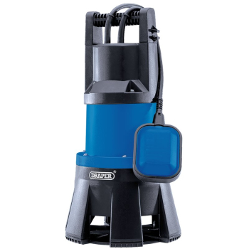 Draper SWP420 230V Submersible Dirty Water Pump with Float Switch, 416L/min, 1300W - Code: 98919 - Pack Qty 1