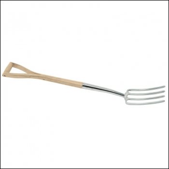 Draper DBFG/L Draper Heritage Stainless Steel Border Fork with Ash Handle - Code: 99011 - Pack Qty 1