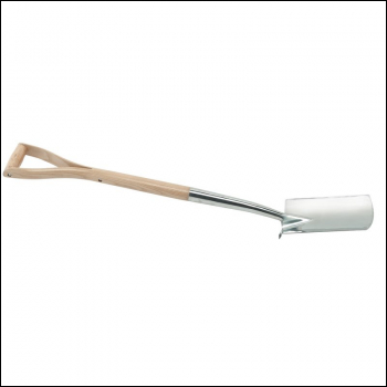 Draper DBSG/L Draper Heritage Stainless Steel Border Spade with Ash Handle - Code: 99012 - Pack Qty 1