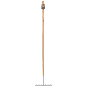 Draper DGRG/L Draper Heritage Stainless Steel Garden Rake with Ash Handle - Code: 99015 - Pack Qty 2