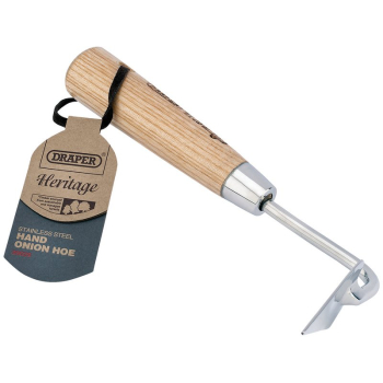 Draper DGHOHG/L Draper Heritage Stainless Steel Onion Hoe With Ash Handle - Code: 99029 - Pack Qty 1