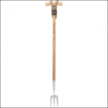 Draper GLTFG/L Draper Heritage Stainless Steel Fork With Ash Long Handle - Code: 99031 - Pack Qty 1