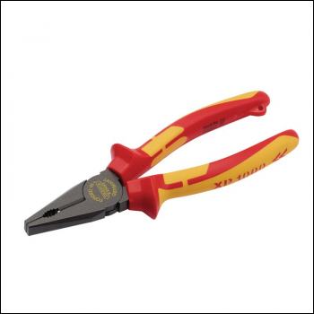 Draper XP1000CP XP1000® VDE Combination Pliers, 180mm, Tethered - Code: 99062 - Pack Qty 1