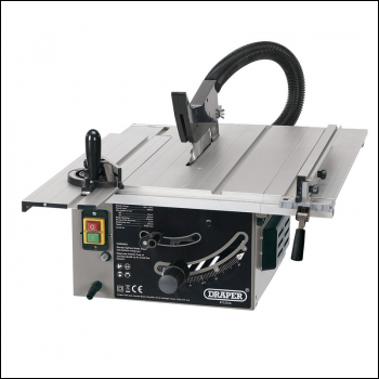 Draper BTS256A Sliding Table Saw, 250mm, 1800W - Code: 99258 - Pack Qty 1