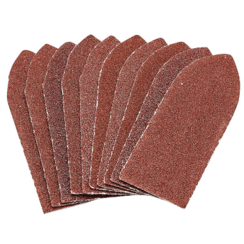 Draper APT259 Hook and Loop Aluminium Oxide Sanding Sheets, 32 x 92mm, 60 Grit (Pack of 10) - Code: 99260 - Pack Qty 1