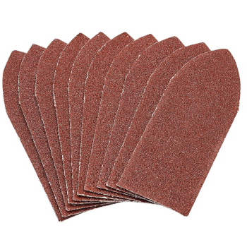 Draper APT259 Hook and Loop Aluminium Oxide Sanding Sheets, 32 x 92mm, 80 Grit (Pack of 10) - Code: 99261 - Pack Qty 1