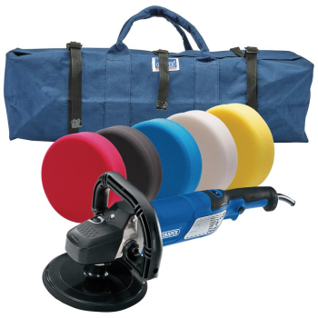 Draper PTKDTK1 Dual Function Polisher Kit, 180mm - Code: 99374 - Pack Qty 1