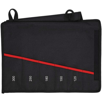 Draper 00 19 55 S4 LE KNIPEX 00 19 55 S4 LE Roll-Up Case for Pliers Wrenches, 6 Compartments, 340mm - Code: 99447 - Pack Qty 1