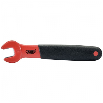 Draper 8299 VDE Approved Fully Insulated Open End Spanner, 8mm - Code: 99466 - Pack Qty 1