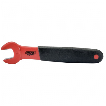 Draper 8299 VDE Approved Fully Insulated Open End Spanner, 9mm - Code: 99467 - Pack Qty 1
