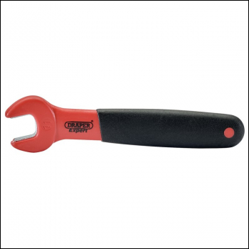 Draper 8299 VDE Approved Fully Insulated Open End Spanner, 11mm - Code: 99469 - Pack Qty 1