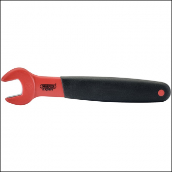 Draper 8299 VDE Approved Fully Insulated Open End Spanner, 14mm - Code: 99472 - Pack Qty 1