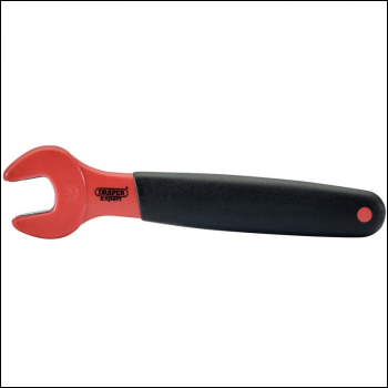Draper 8299 VDE Approved Fully Insulated Open End Spanner, 15mm - Code: 99473 - Pack Qty 1