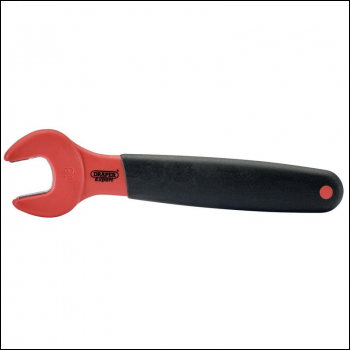 Draper 8299 VDE Approved Fully Insulated Open End Spanner, 18mm - Code: 99476 - Pack Qty 1