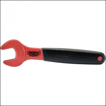 Draper 8299 VDE Approved Fully Insulated Open End Spanner, 20mm - Code: 99478 - Pack Qty 1